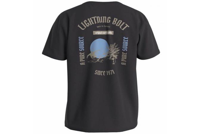 Camiseta Bolt Original Surf Tee Gris Oscuro