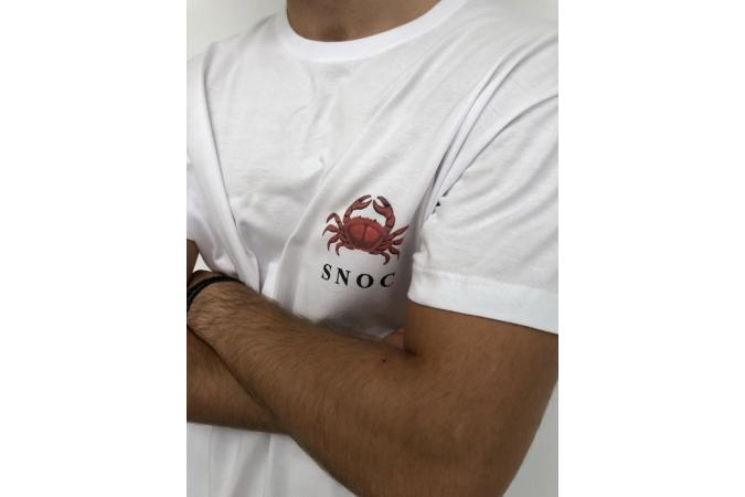 Camiseta Crab Blanca