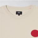 Camiseta Japanese Sun TS Silver Grev Garment Washed Beige