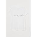 Camiseta Now or Never Blanco