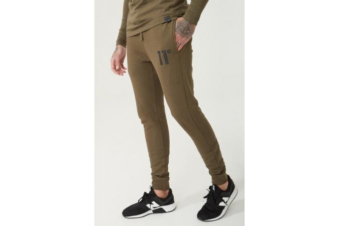 Pantalones Joggers Core Regular Fit - Caqui