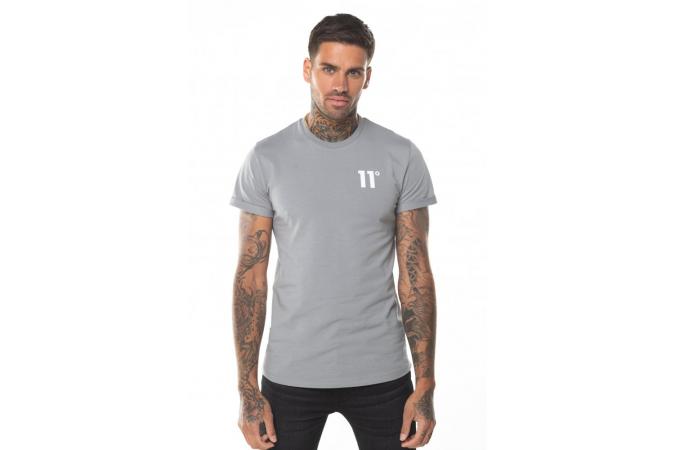 Camiseta Core Muscle Fit Silver