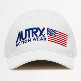 Gorra Autry ACIU CAP4 Iconic Unisex Logo White