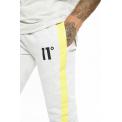 Pantalones Nitro Contrast Side Stripe Print Joggers Skinny Fit Tornado Grey Marl