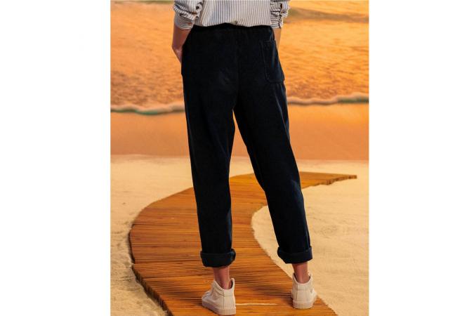 Pantalones Pana Bolt Hemmings Trousers Azul Marino