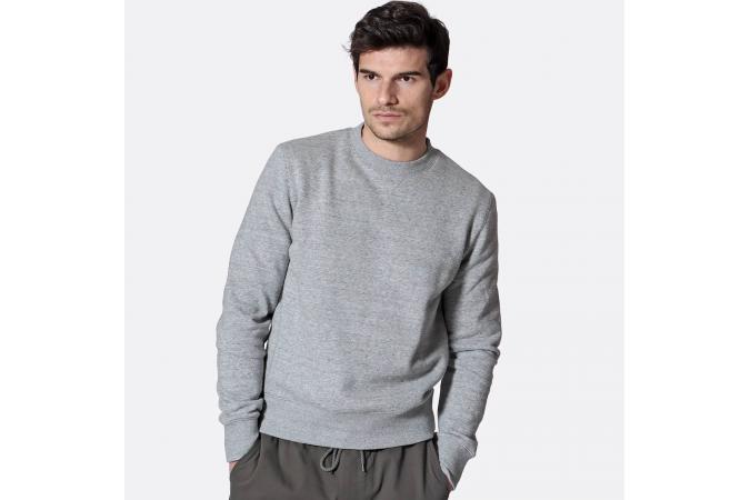 Sudadera Far Afield Crewneck Sweatshirt Brushed Grey