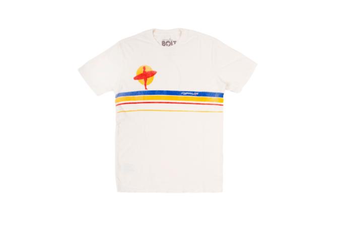 Camiseta Sunset Surfer Tee Egret