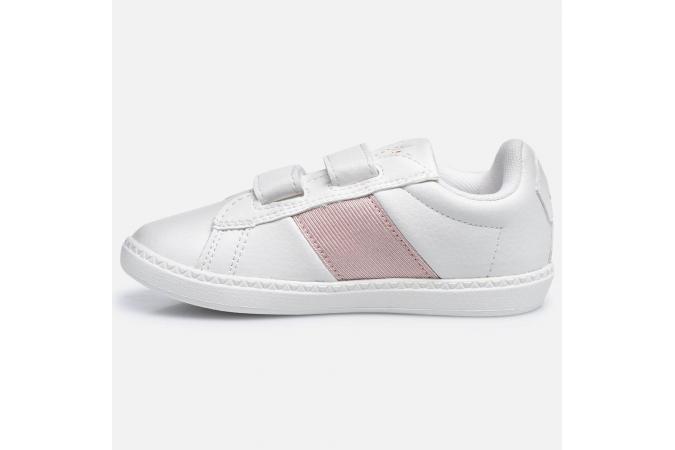 Zapatillas Courtclassic INF Girl Optical White/Cameo Rose